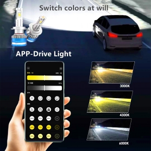 Car LED bulbs with c
